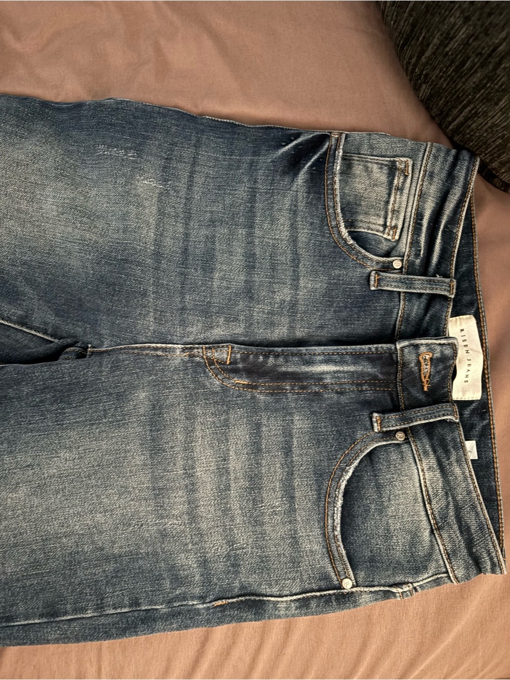 Women’s Straight Leg Jeans - Blue Denim